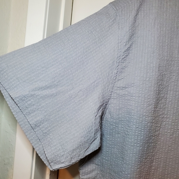 JACHS Shirt Men's Size X-Large Short Sleeve Gray NWT Cotton - Picture 2 of 8